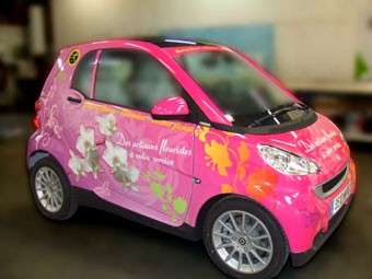 Marquage voiture: Total covering