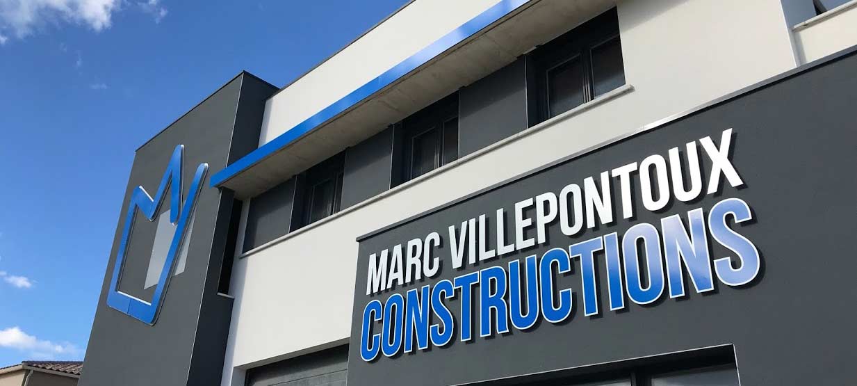 Enseigne Perpignan Villepontoux Constructions